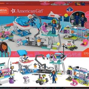 American Girl Luciana’s Space Camp Adventures Mega Construx NWT!!  VERY RARE!